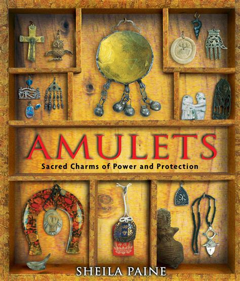 Group of books on amulets